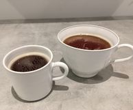 Kaffekopp och tekopp